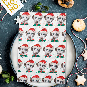 Dalmatian Dog Breed Christmas Tea Towel
