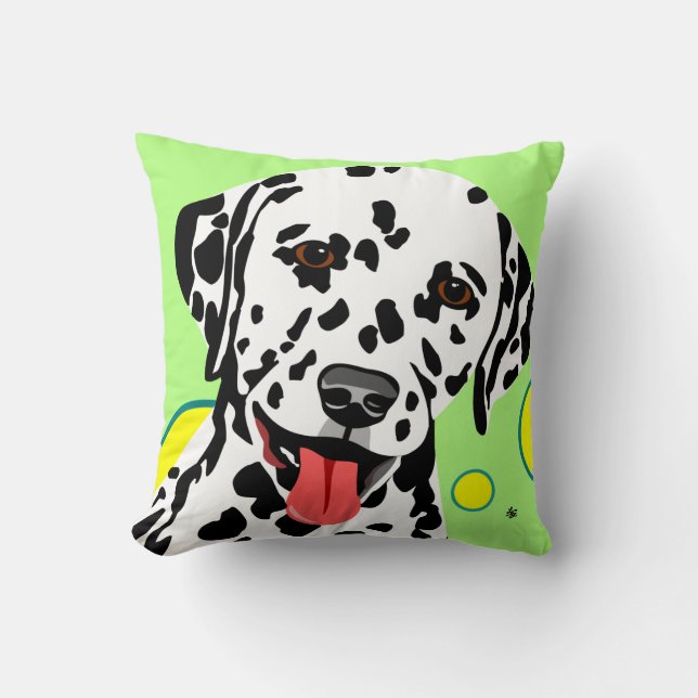 Dalmatian Dog Breed Cushion (Front)