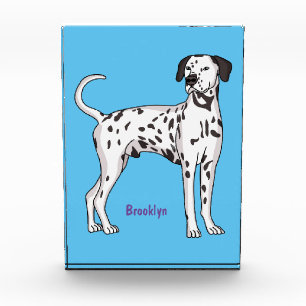 Dalmatian dog cartoon  photo block