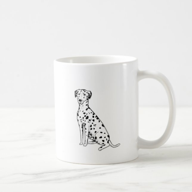 Dalmatian Dog customisable products Coffee Mug (Right)