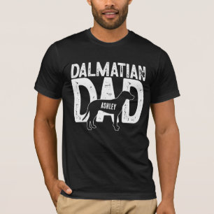 Dalmatian Dog Dad Puppy Dad T-Shirt