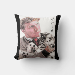 Dalmatian Dog Dogs cute Animal Spotty  Cushion