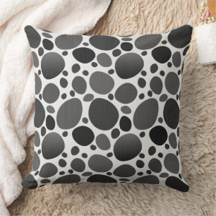 Dalmatian Dog Fur Print with Grey Colours Cushion