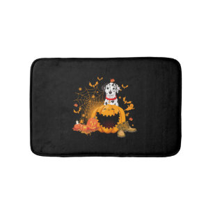Dalmatian Dog Halloween Dalmatian Dog Halloween Bath Mat