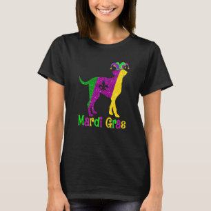 Dalmatian Dog Lover Mardi Gras Carnival Jester Pre T-Shirt