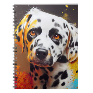 Dalmatian Dog Pet Cute Adorable Animal Companion Notebook
