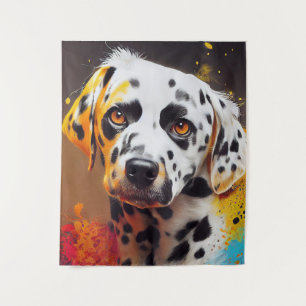 Dalmatian Dog Pet Cute Adorable Animal Companion Tapestry