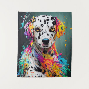 Dalmatian Dog Pet Cute Adorable Animal Companion Tapestry