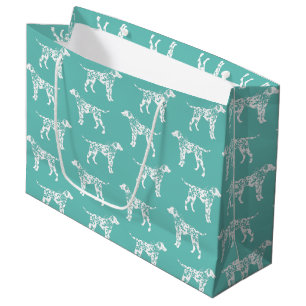 Dalmatian Dog Puppy Large Gift Bag