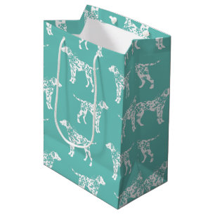 Dalmatian Dog Puppy Medium Gift Bag