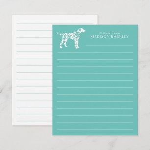 Dalmatian Dog Puppy Thank You Card