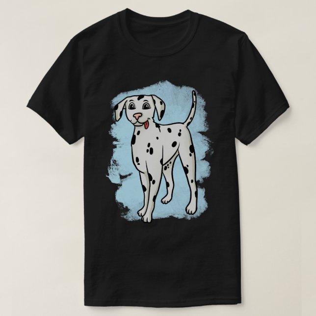 Dalmatian Dog T-Shirt (Design Front)