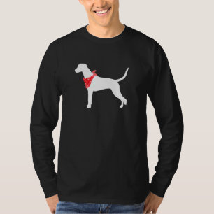 Dalmatian Dog Wearing Red Bandanna T-Shirt