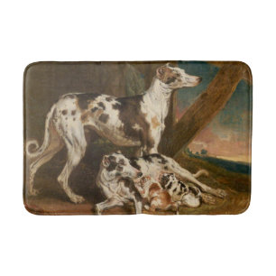 Dalmatian Dogs (by James Ward) Bath Mat