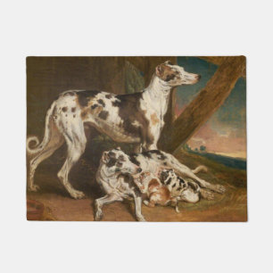 Dalmatian Dogs (by James Ward) Doormat