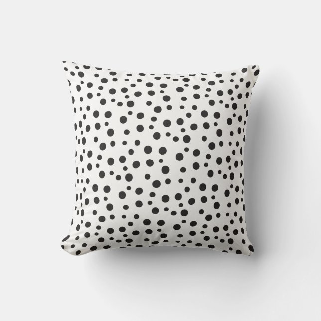 Dalmatian Dot | Throw Pillow (Front)