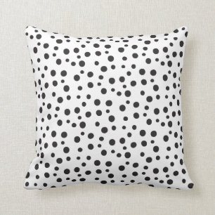 Dalmatian Dot   Throw Pillow