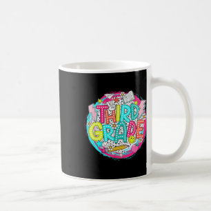 Dalmatian Dots Dream 3rd Team Third Grade Teacher Coffee Mug