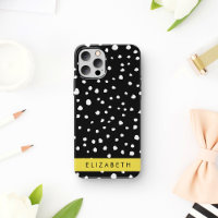 Dalmatian Dots, Spots, Black and White, Your Name