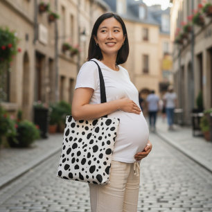 Dalmatian Dots Tote Bag
