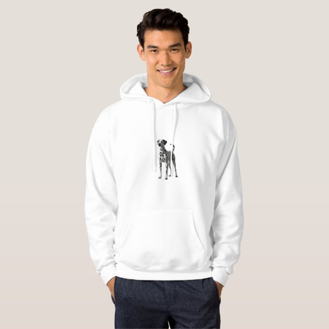 Dalmatian Elegant Hoodie (Front Full)