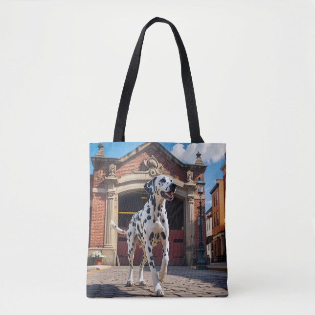 Dalmatian Elegant Tote Bag (Front)