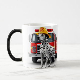 Dalmatian Fire Truck Duty Mug 15oz
