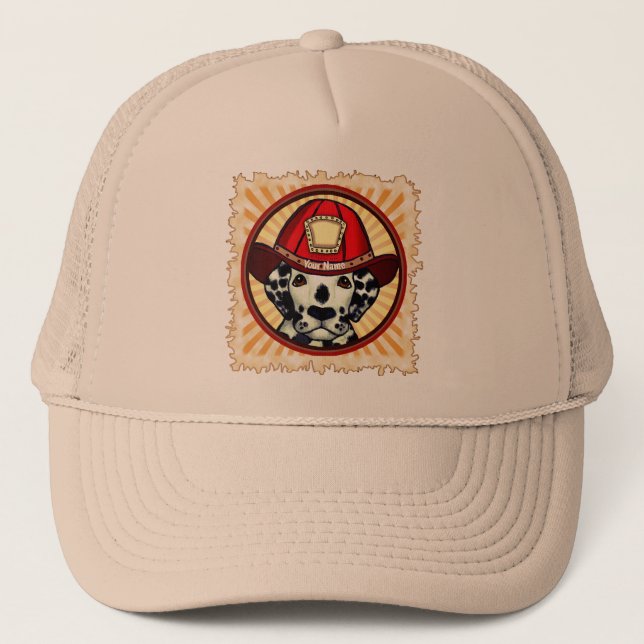Dalmatian Firefighter hats (Front)