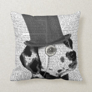 Dalmatian, Formal Hound and Hat Cushion