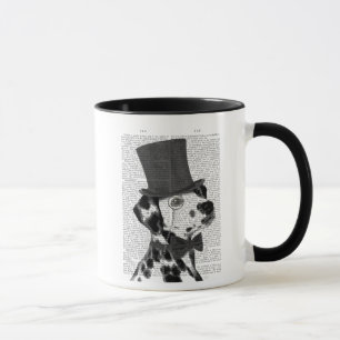 Dalmatian, Formal Hound and Hat Mug