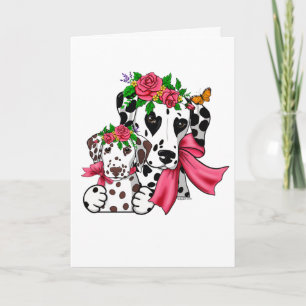 Dalmatian Happy Mother's Day Card
