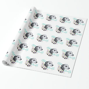 Dalmatian Hapy Birthday Wrapping Paper