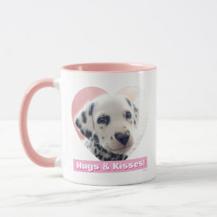 Dalmatian Heart Nose Mug