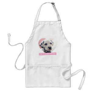 Dalmatian Heart Nose Standard Apron