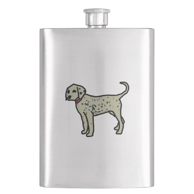 Dalmatian Hip Flask (Front)