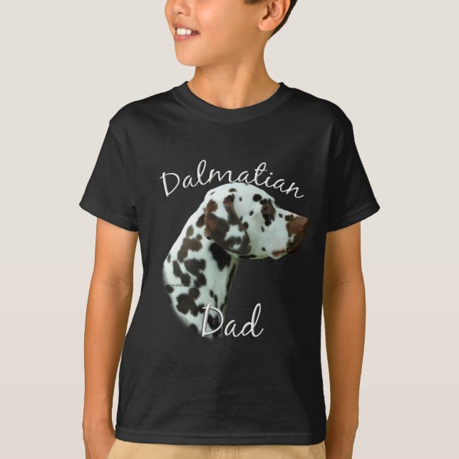 Dalmatian (liver) Dad 2 T-Shirt (Front)