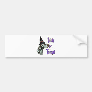 Dalmatian (liver) Trick Bumper Sticker