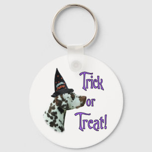Dalmatian (liver) Trick Key Ring