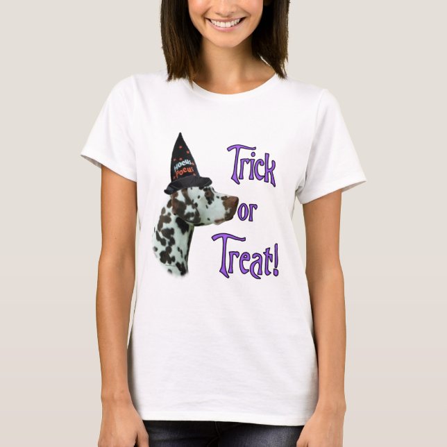 Dalmatian (liver) Trick T-Shirt (Front)