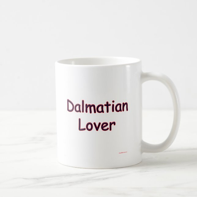 Dalmatian Lover Coffee Mug (Right)