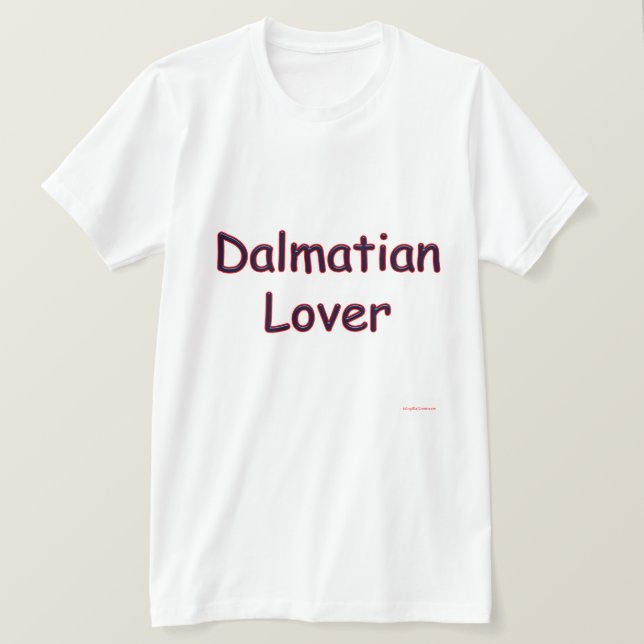 Dalmatian Lover T-Shirt (Design Front)