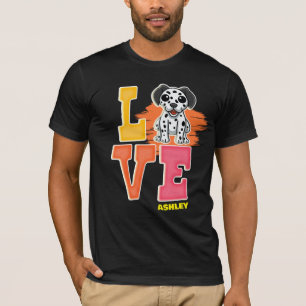Dalmatian lovers cute colour T-Shirt