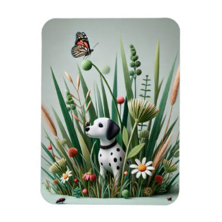 Dalmatian magnet