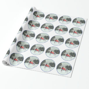 Dalmatian Merry Christmas Wrapping Paper