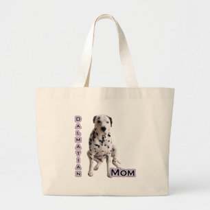 Dalmatian Mum 4 Large Tote Bag