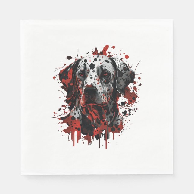 Dalmatian Napkin (Front)