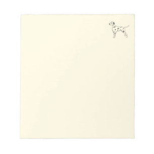 Dalmatian Notepad