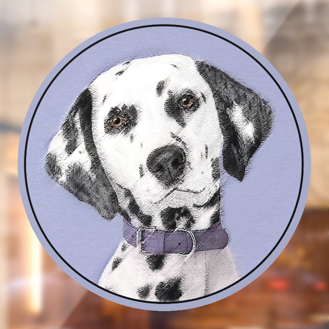Dalmatian Painting - Cute Original Dog Art (Sheet 2)