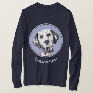 Dalmatian Painting - Cute Original Dog Art T-Shirt