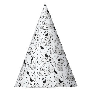 Dalmatian Pattern Party Hat